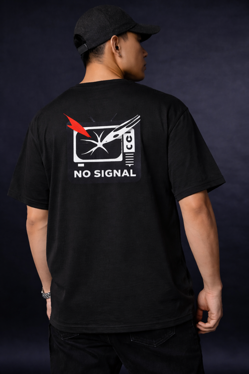 NO SIGNAL — Oversized T-Shirt